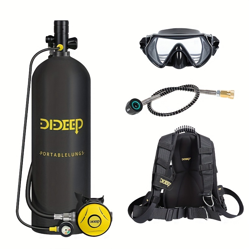 Snorkeling Gear - DIDEEP 4L Mini Scuba Diving Tank