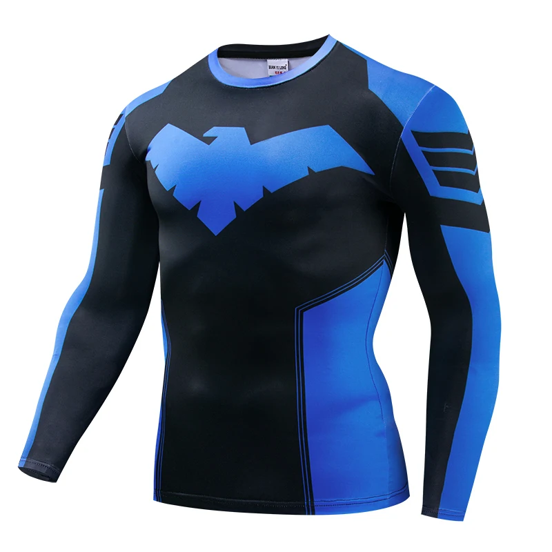 Rash Guard - Compression T-Shirts Sportswear Gym Rash Guard