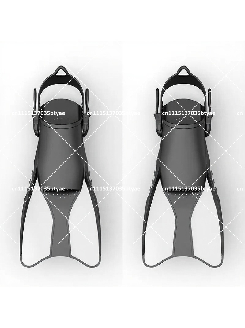 Snorkeling Gear - Adjustable Lace-Up Professional Frog Dive Fins