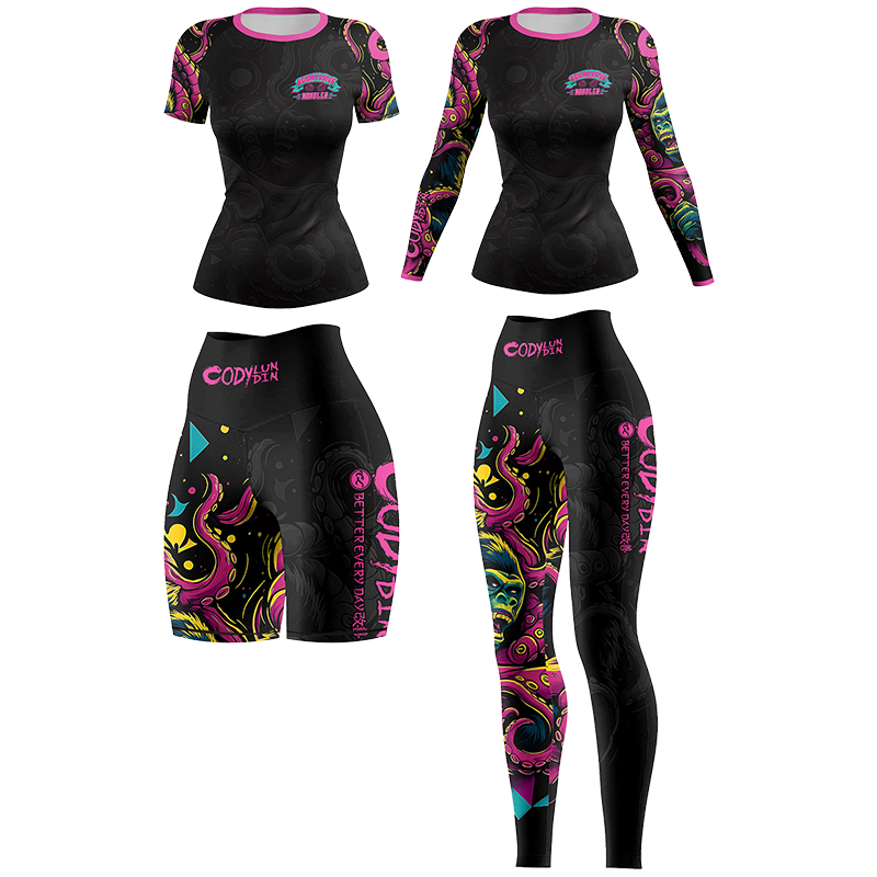 Rash Guard - Cody Lundin Women's MMA BJJ Rash