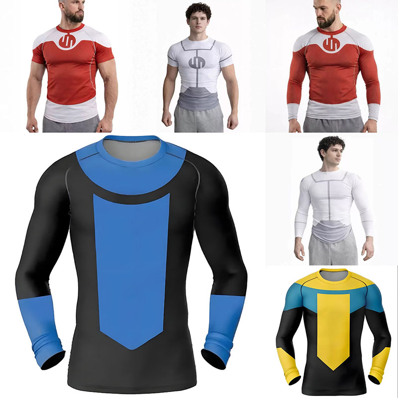 Rash Guard - New Invincible Cosplay Rash Guard Diving