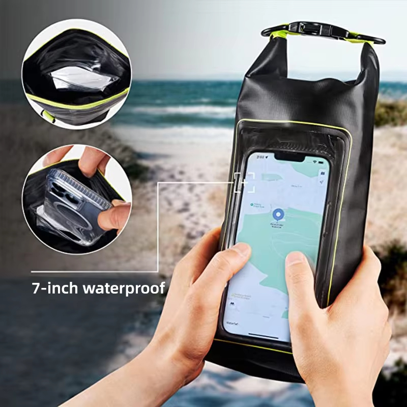 Dry Bag Waterproof - 2L PVC Mobile Waterproof Bag Swimming