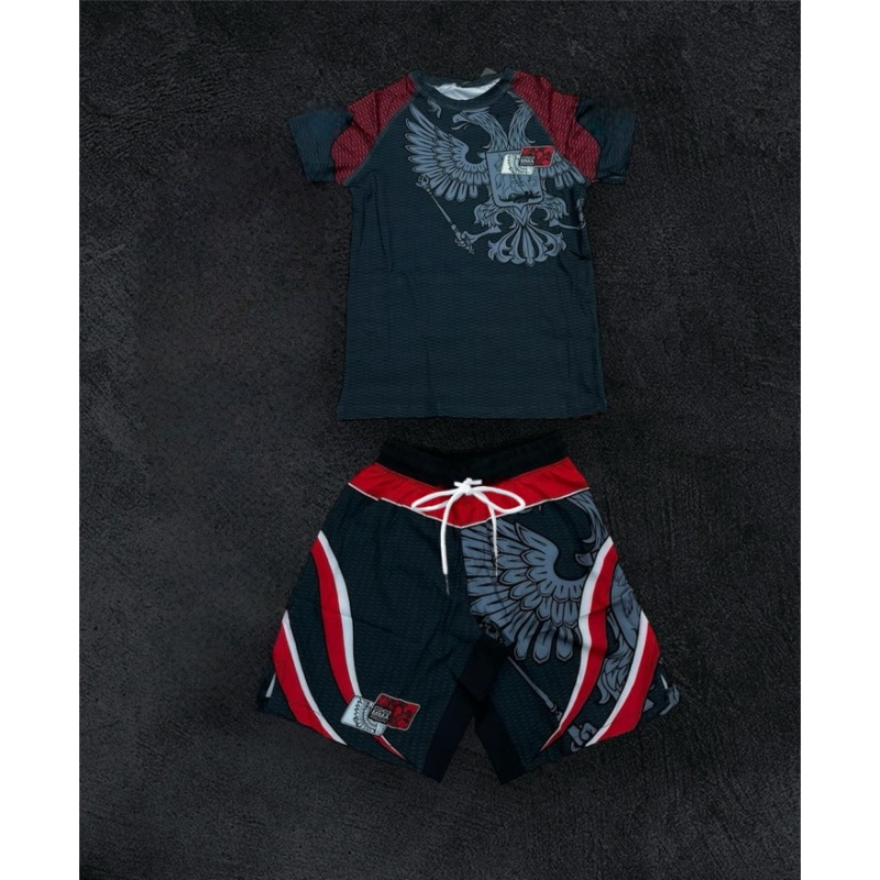 Rash Guard - 2026Summer Boxing Jiu Jitsu Sports Set