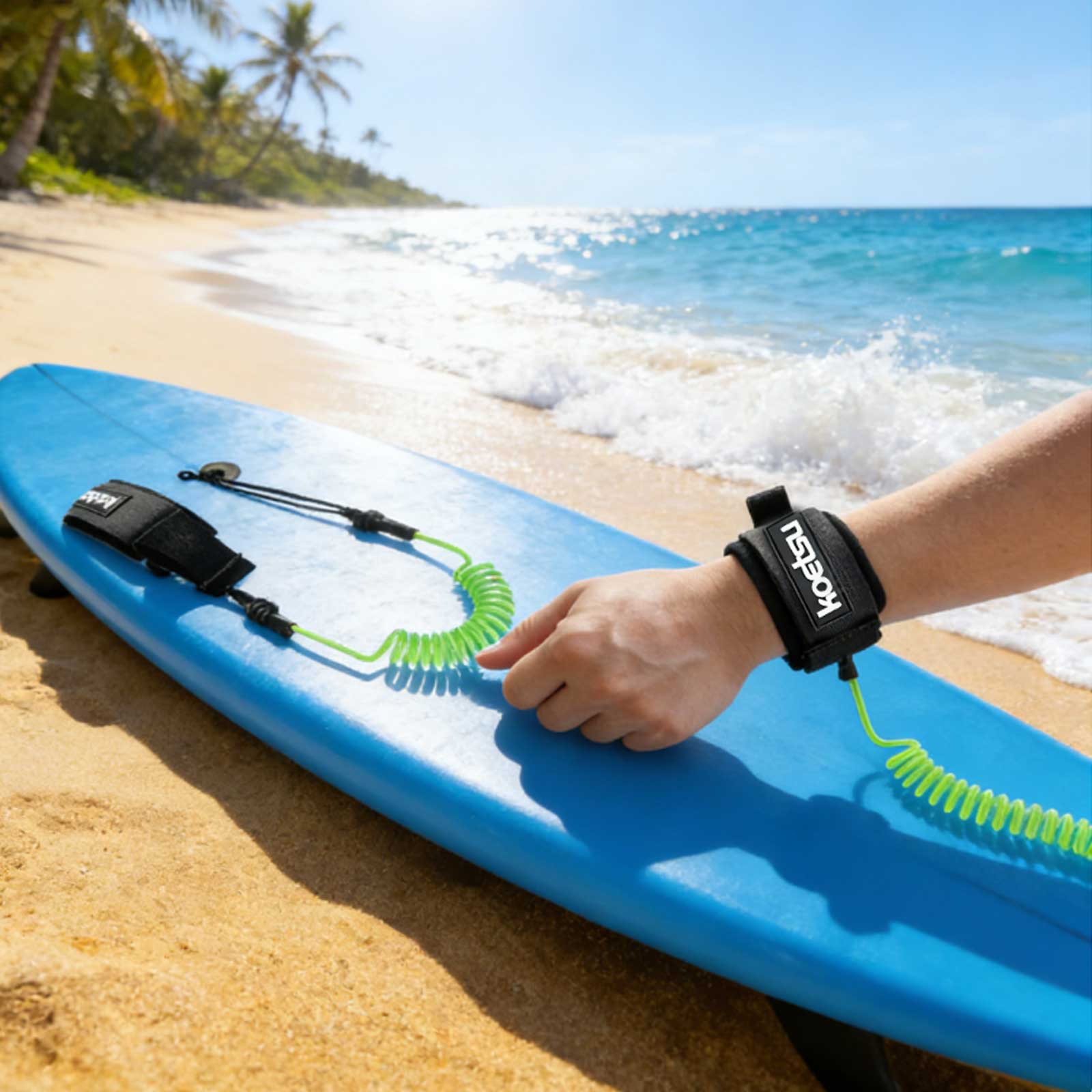 Surfboard Leash - SUP Paddle Board Leash TPU Material