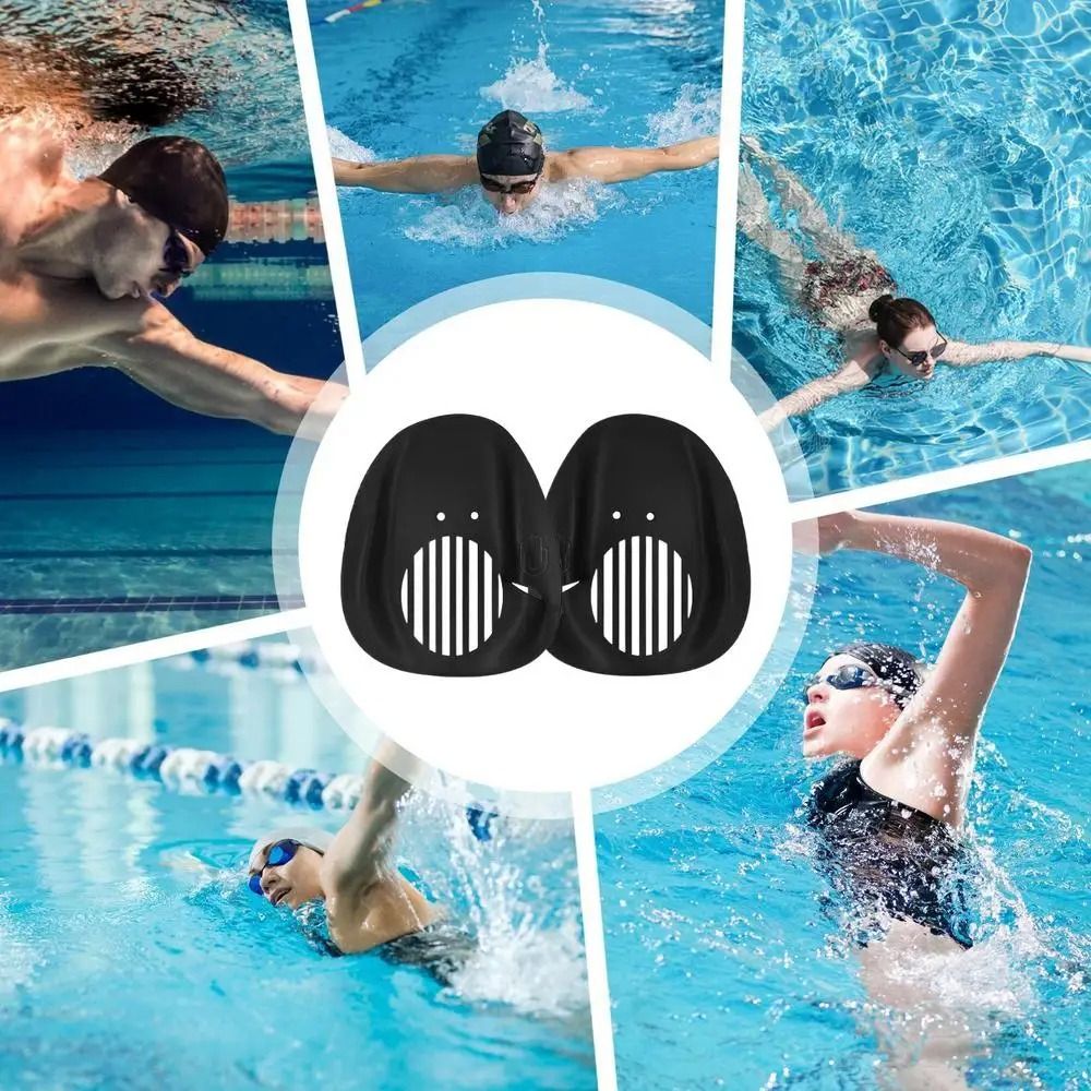 1Pair Webbed Swimming Hand Pad - Swim Fins ulasan dan harga