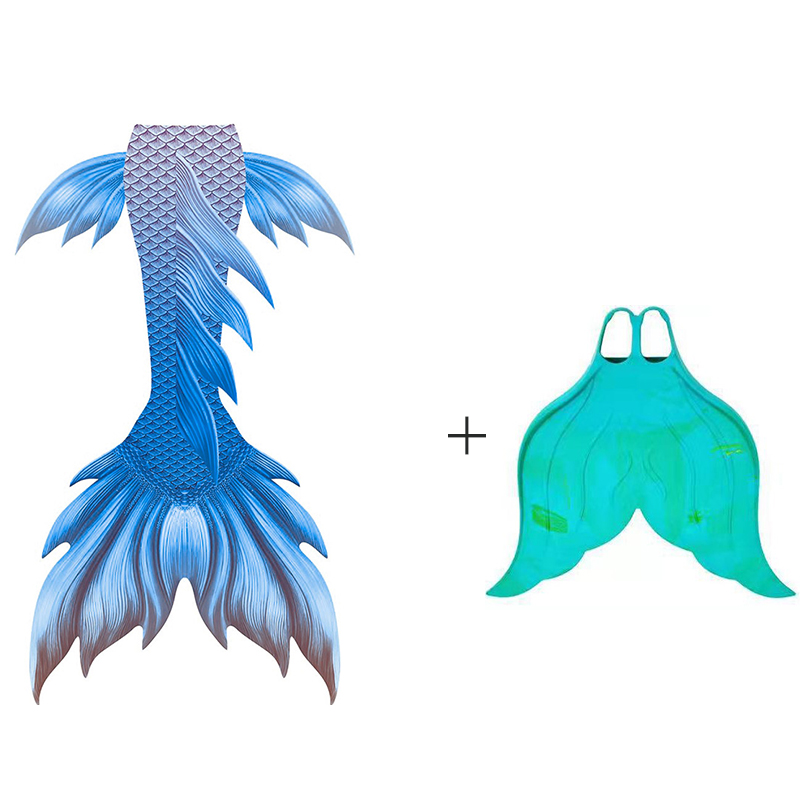 New Design Blue Colour SKins T - Flippers Swimming ulasan dan harga