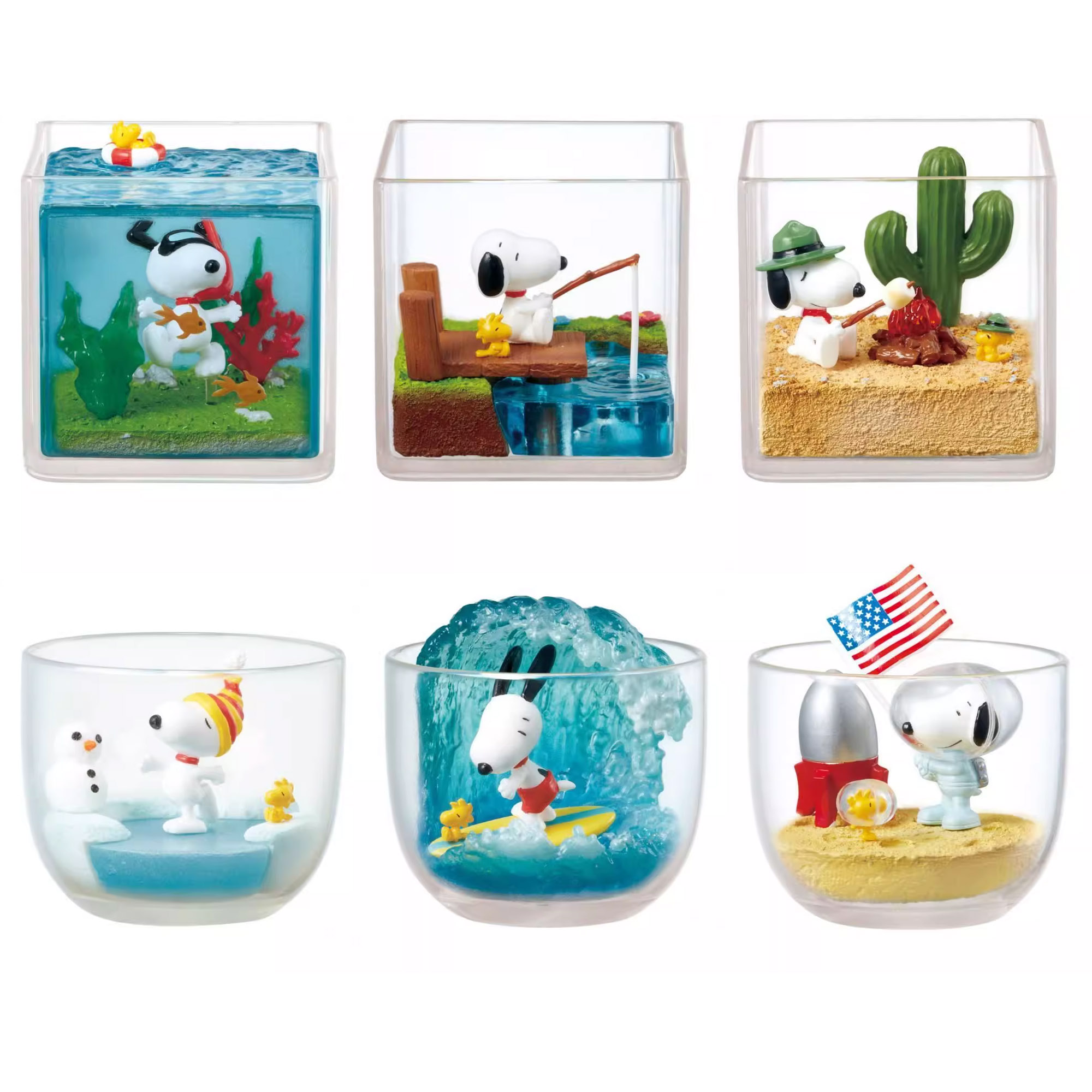 Snoopy Woodstock Happy Time in - Snorkel Set ulasan dan harga