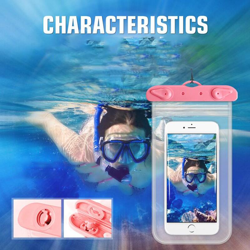 【F】Full View Waterproof Case F - Dry Bag Waterproof ulasan dan harga