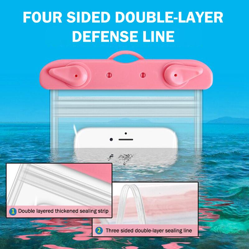 【F】Full View Waterproof Case F - Dry Bag Waterproof ulasan dan harga