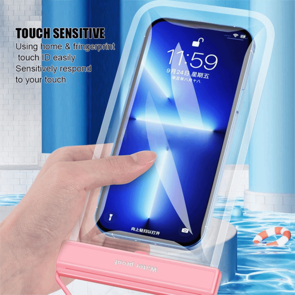 Touch Screen Waterproof Phone  - Dry Bag Waterproof ulasan dan harga