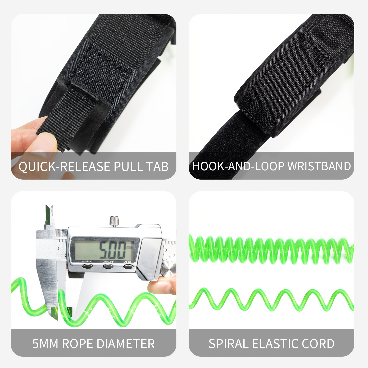KOETSU Bodyboard Leash, 5mm TP - Surfboard Leash ulasan dan harga