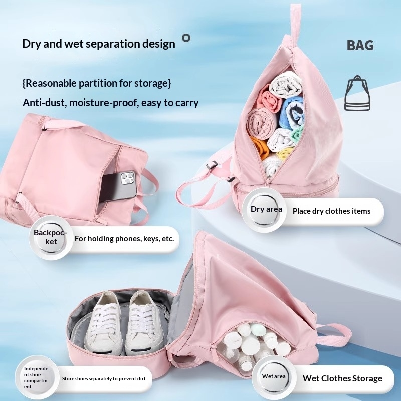 Wet Dry Separation Swimming Ba - Dry Bag Waterproof ulasan dan harga
