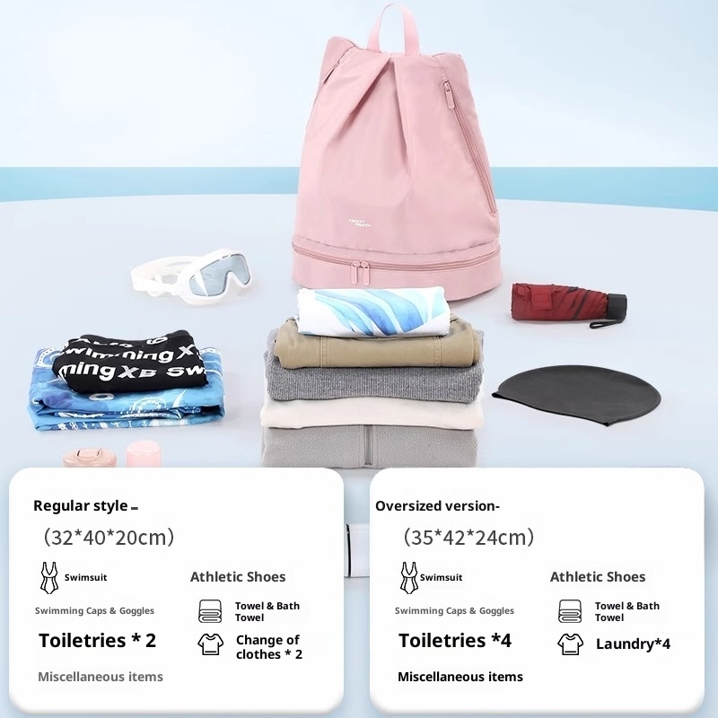 Wet Dry Separation Swimming Ba - Dry Bag Waterproof ulasan dan harga