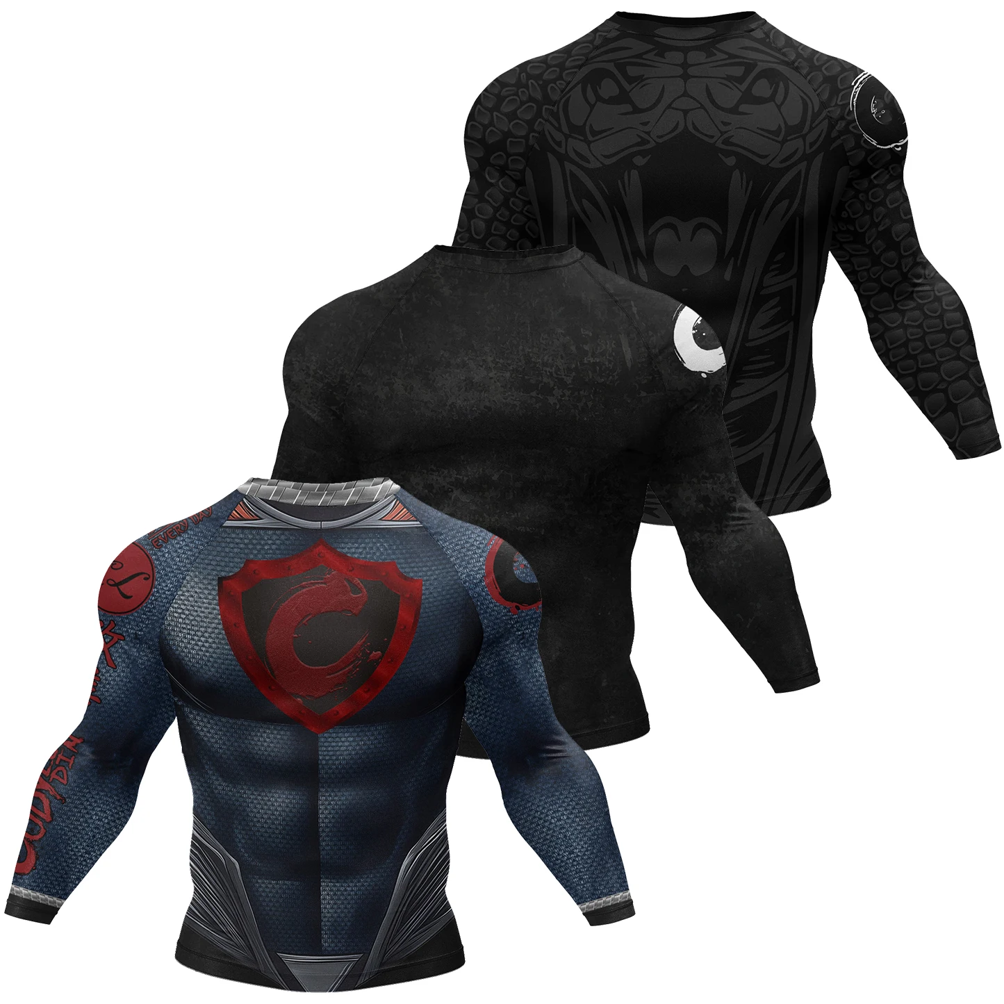 Men Cody Lundin MMA T-shirt 3D - Rash Guard ulasan dan harga