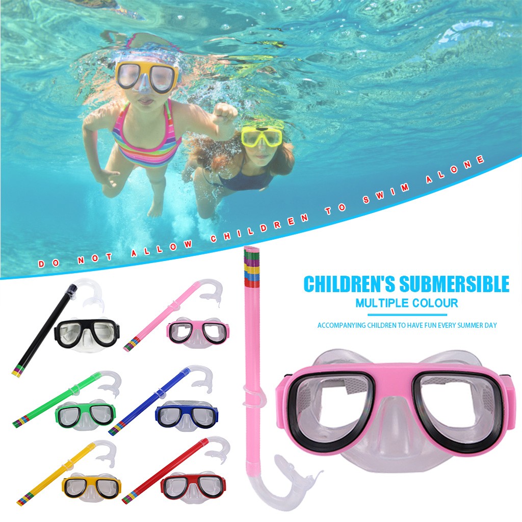 Summer Children Diving Goggle  - Snorkel Set ulasan dan harga