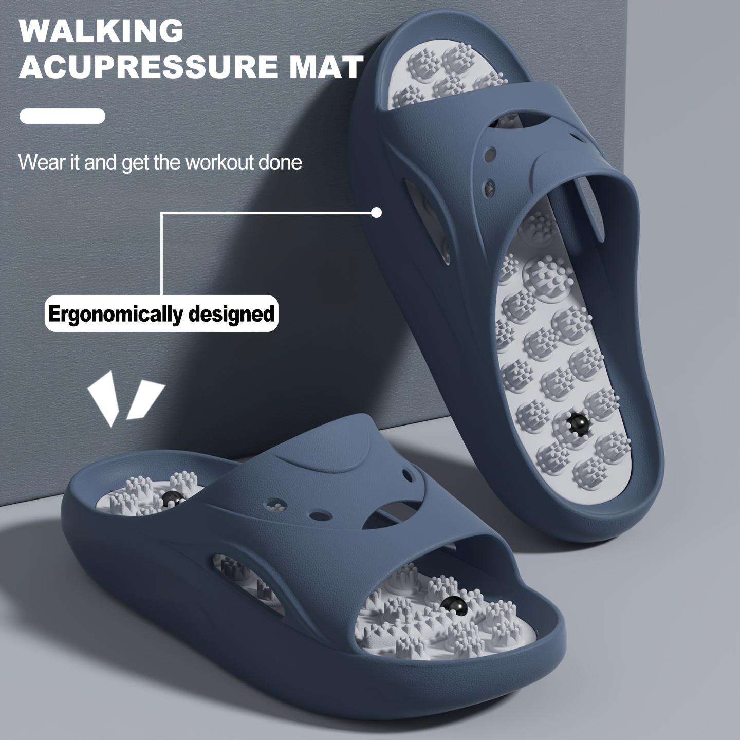Women Men EVA Massage Slippers - Water Shoes ulasan dan harga