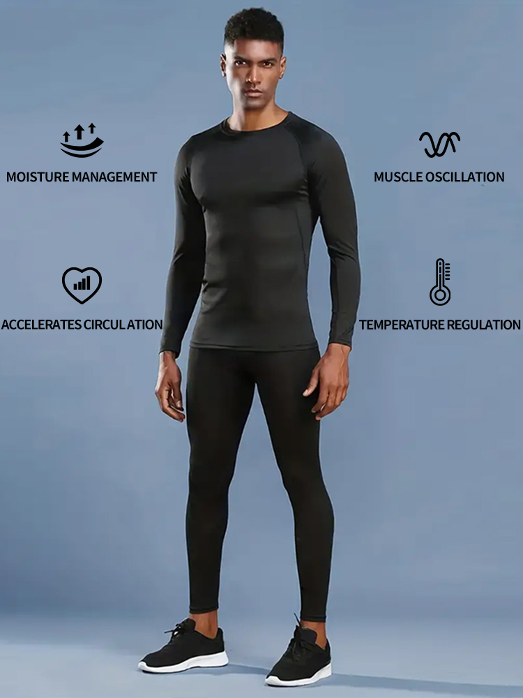 Compression Shirts Men's Rashg - Rash Guard ulasan dan harga