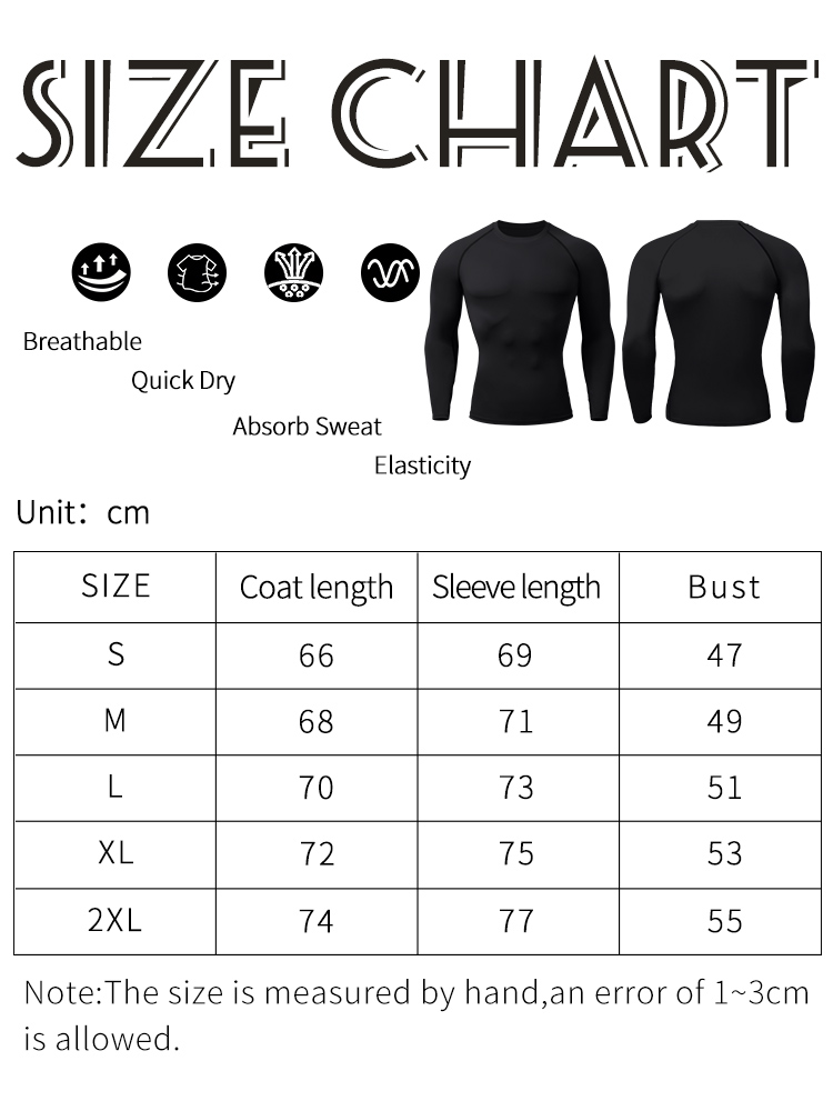 Compression Shirts Men's Rashg - Rash Guard ulasan dan harga