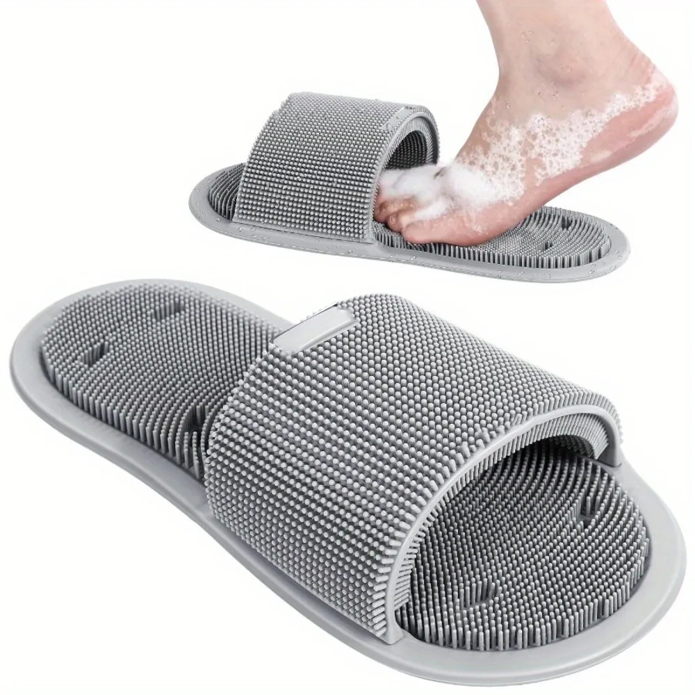 Silicone Foot Scrubber Brush S - Flippers Swimming ulasan dan harga