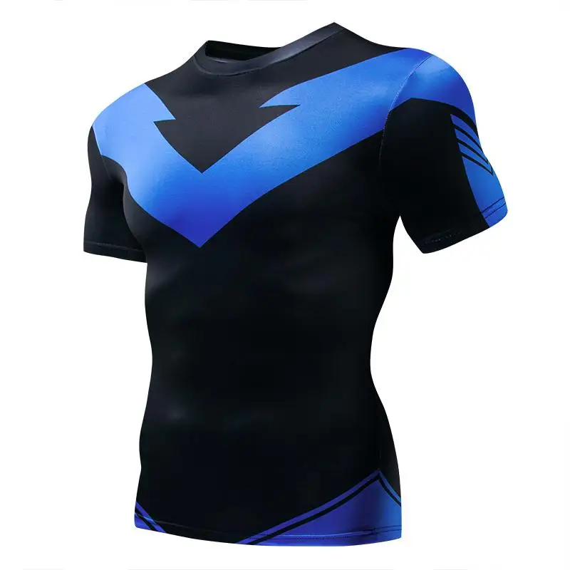 Compression T-Shirts Sportswea - Rash Guard ulasan dan harga