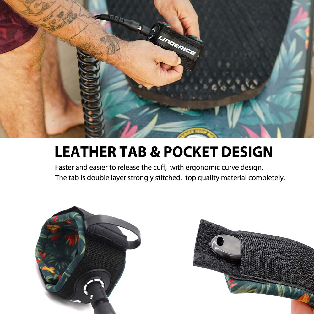 SUP Paddle Leash 7MM10FT Surfi - Surfboard Leash ulasan dan harga