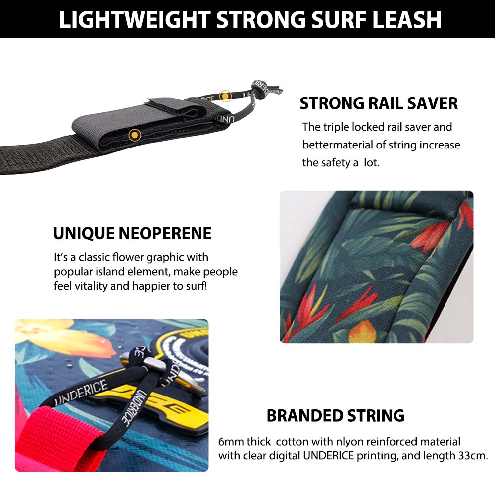SUP Paddle Leash 7MM10FT Surfi - Surfboard Leash ulasan dan harga