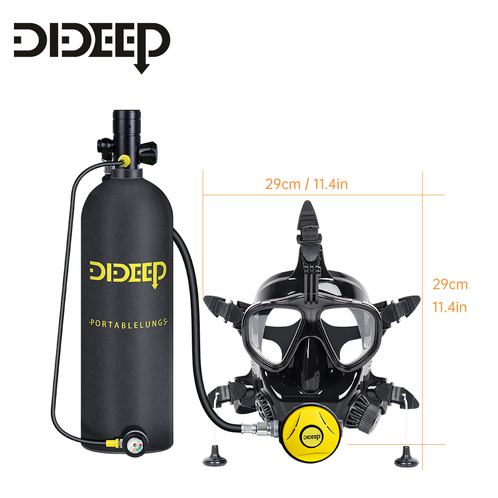 DIDEEP CE DOT  1L Underwater 1 - Diving Mask ulasan dan harga