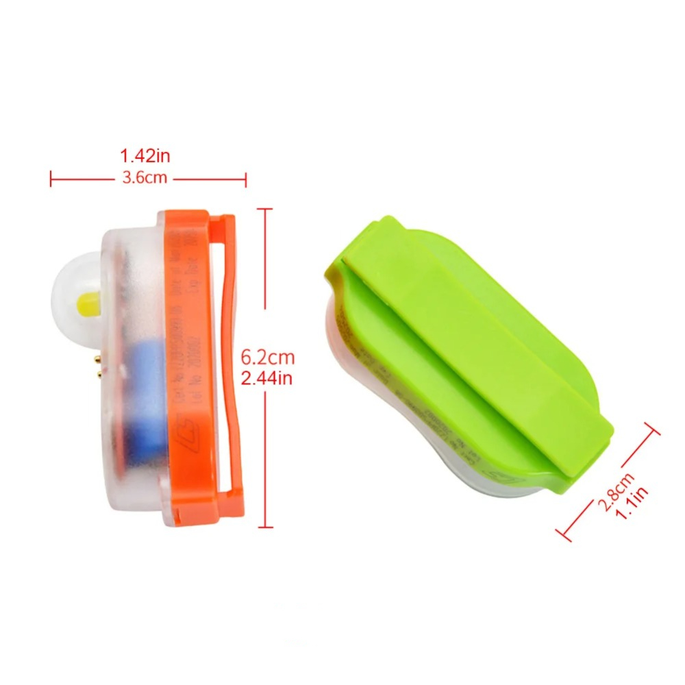 1/2pcs New Waterproof LED Life - Life Jacket ulasan dan harga