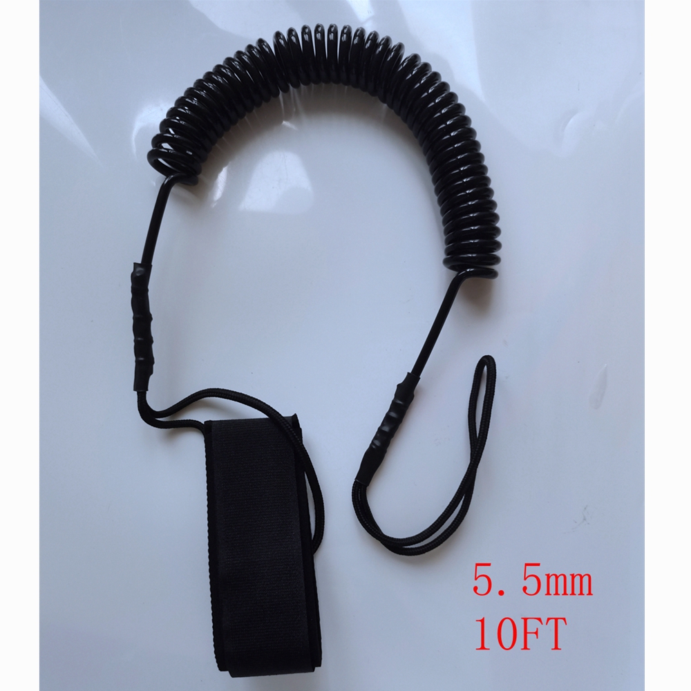5.5MM 10FT Surfboard Foot Leas - Surfboard Leash ulasan dan harga