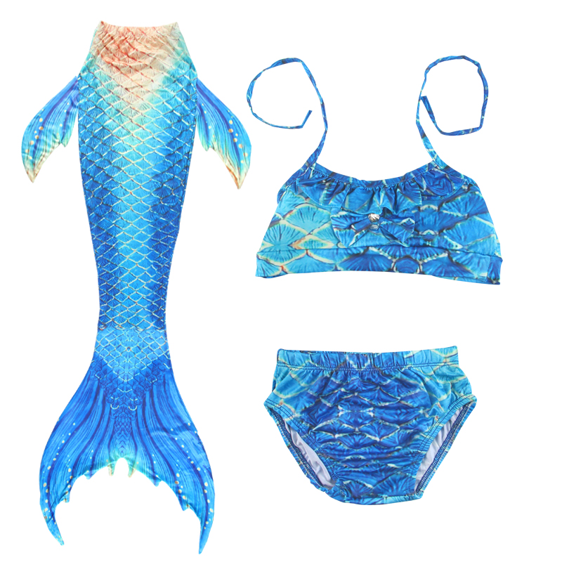 Kids Mermaid Tail for Girls Sw - Flippers Swimming ulasan dan harga