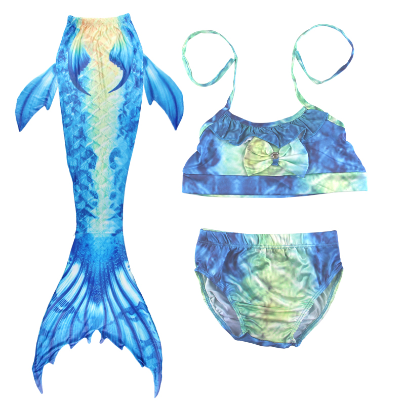 Kids Mermaid Tail for Girls Sw - Flippers Swimming ulasan dan harga