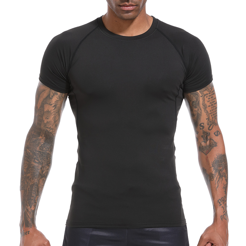 Spider Print Compression Shirt - Rash Guard ulasan dan harga