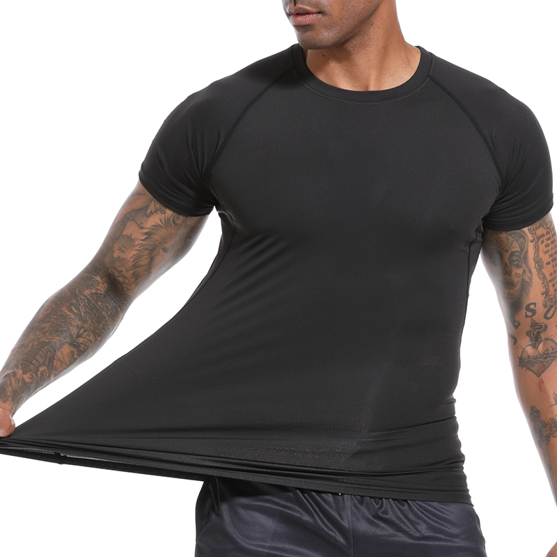 Spider Print Compression Shirt - Rash Guard ulasan dan harga