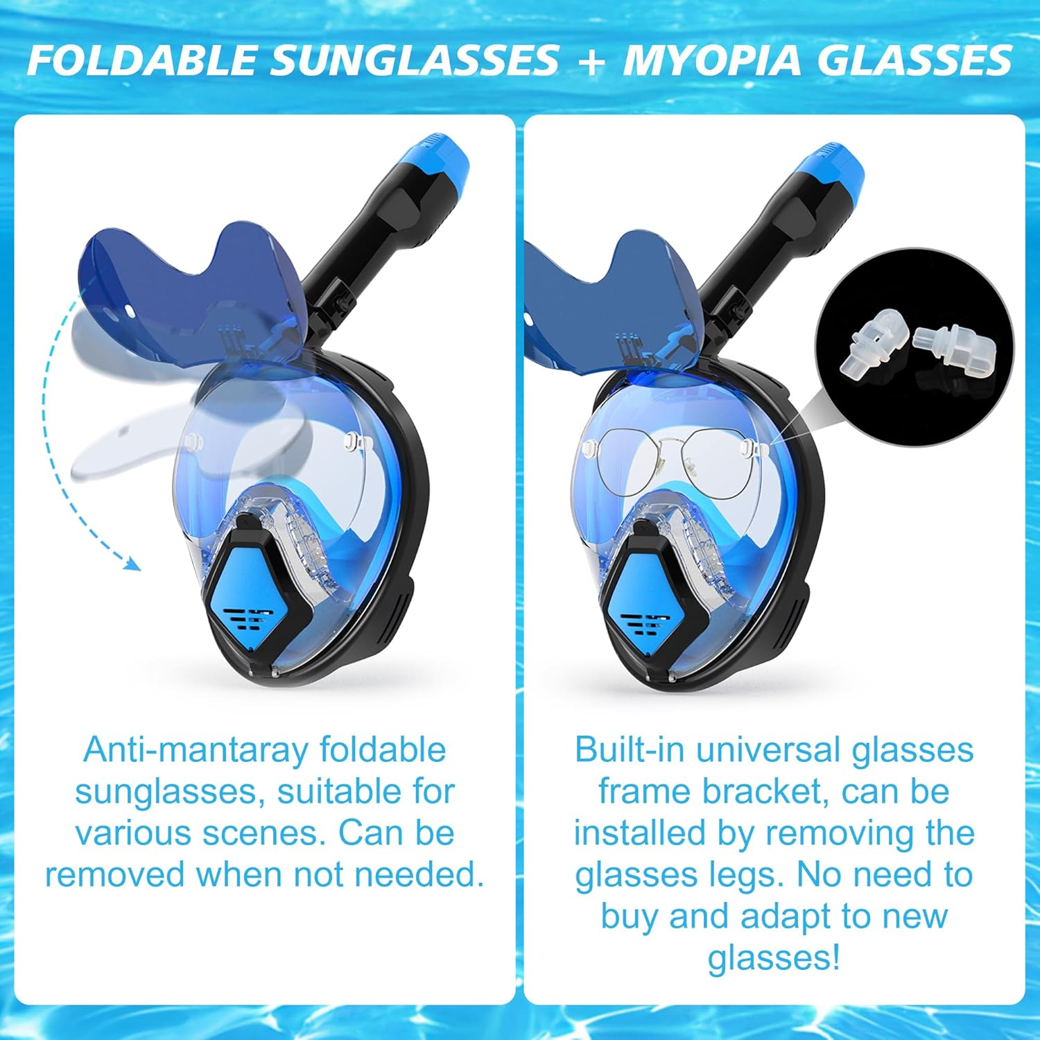 Devilfish Full Face Snorkel Ma - Snorkel Set ulasan dan harga