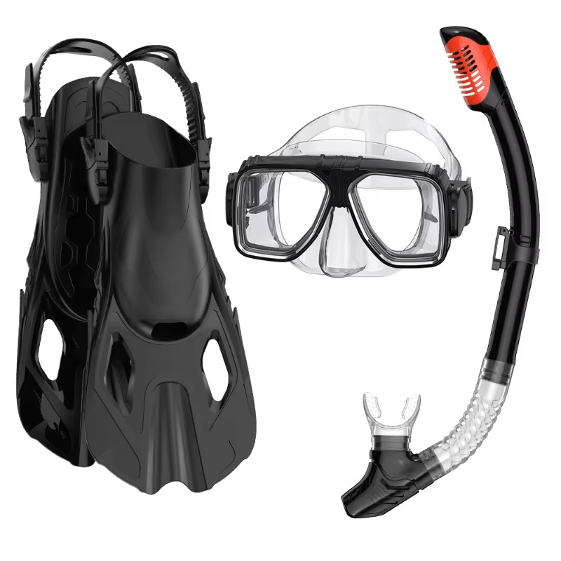 Professional 3-Piece Snorkel D - Swim Fins ulasan dan harga