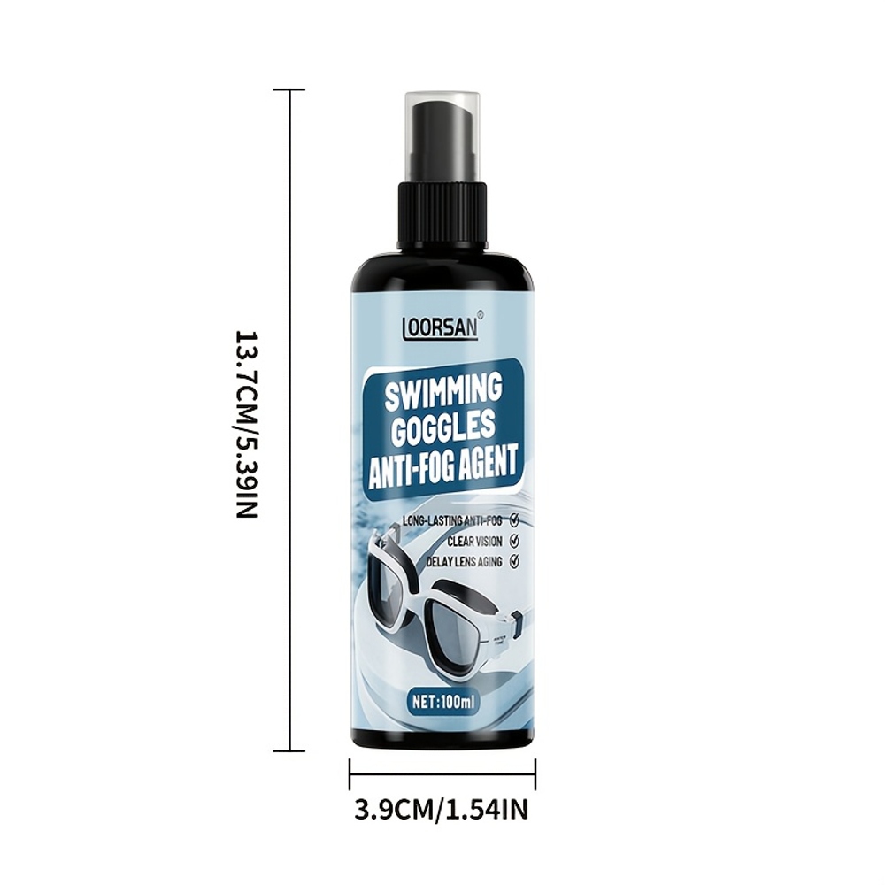 LOORSAN 100ML Goggles Anti-Fog - Goggles Swim ulasan dan harga