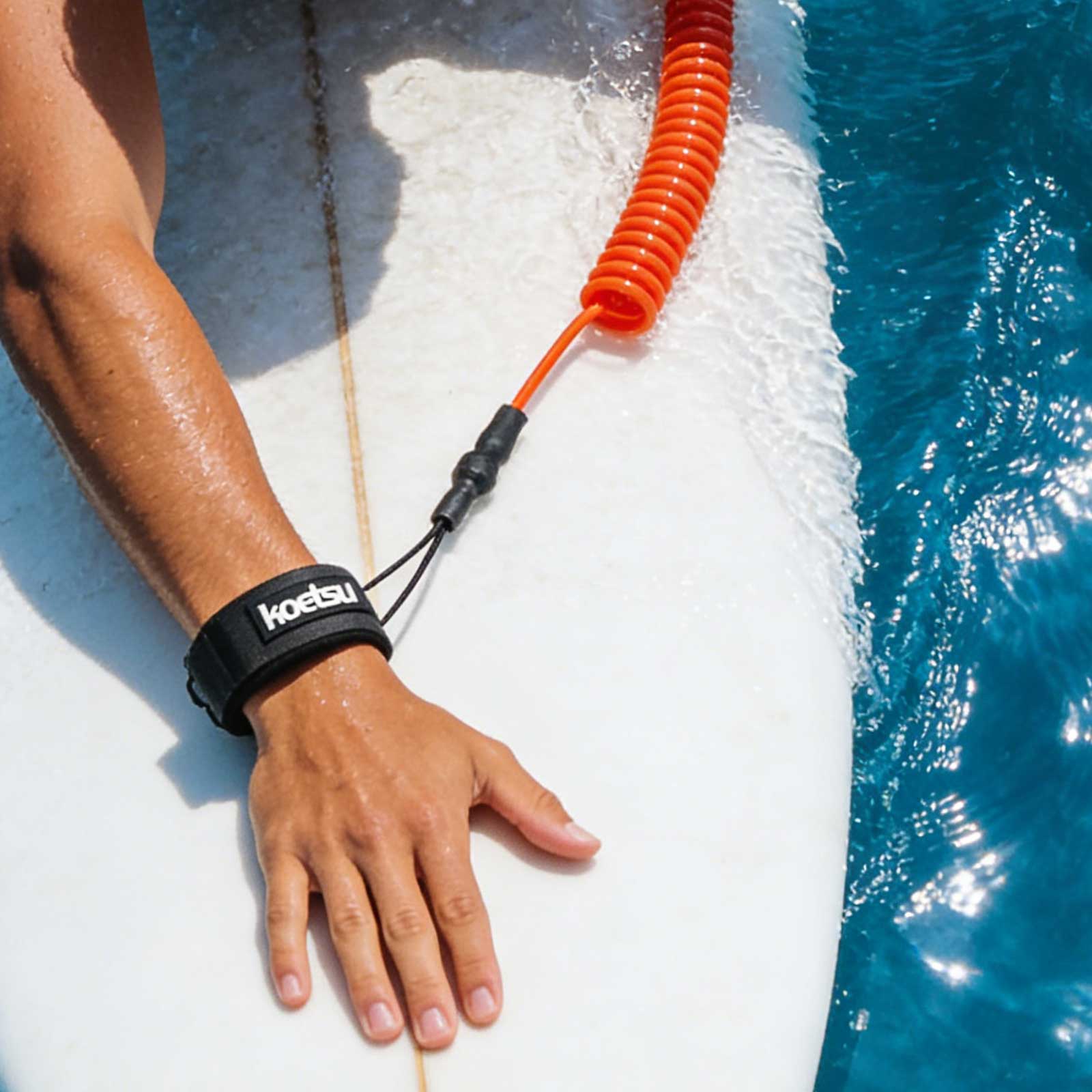 SUP Paddle Board Leash TPU Mat - Surfboard Leash ulasan dan harga