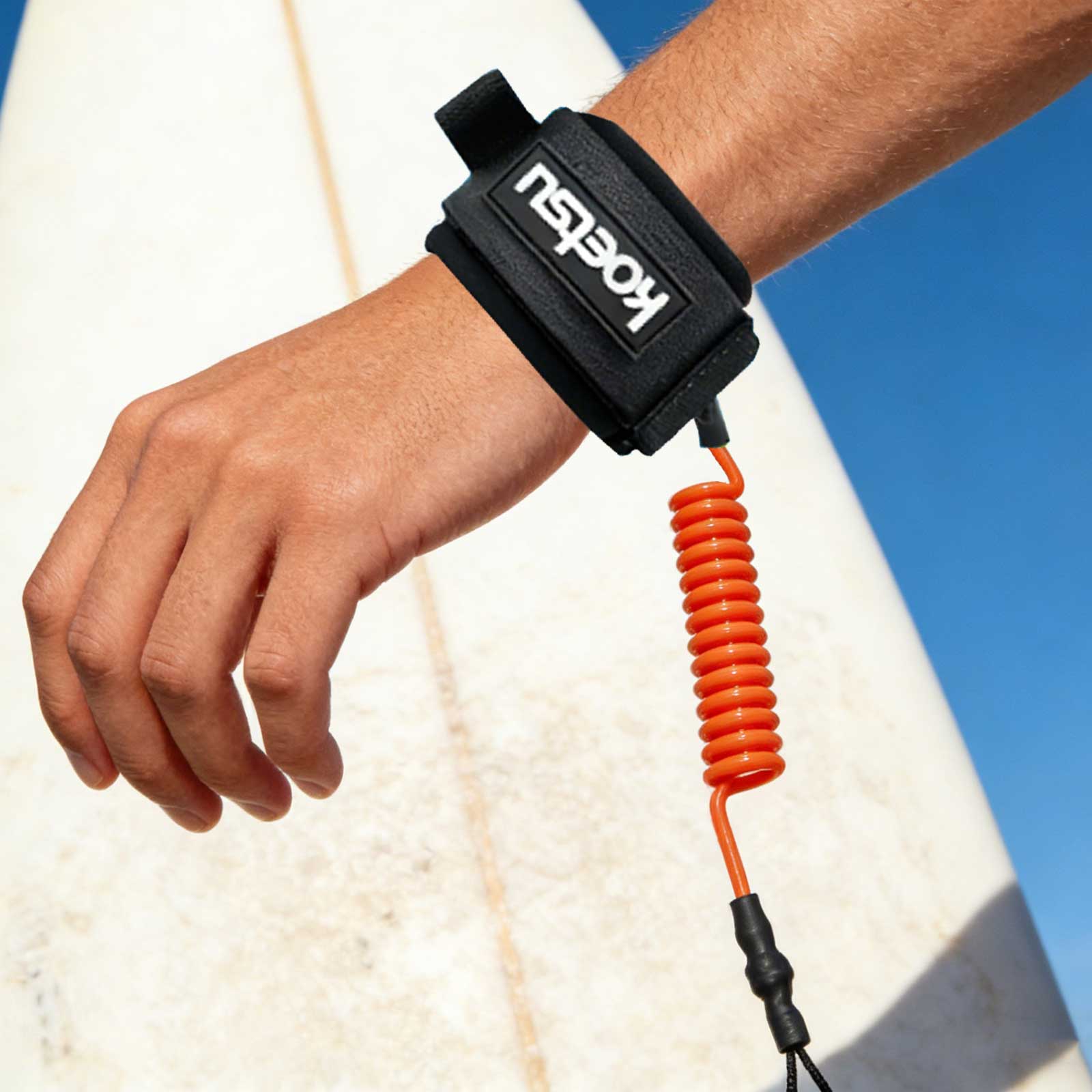 SUP Paddle Board Leash TPU Mat - Surfboard Leash ulasan dan harga