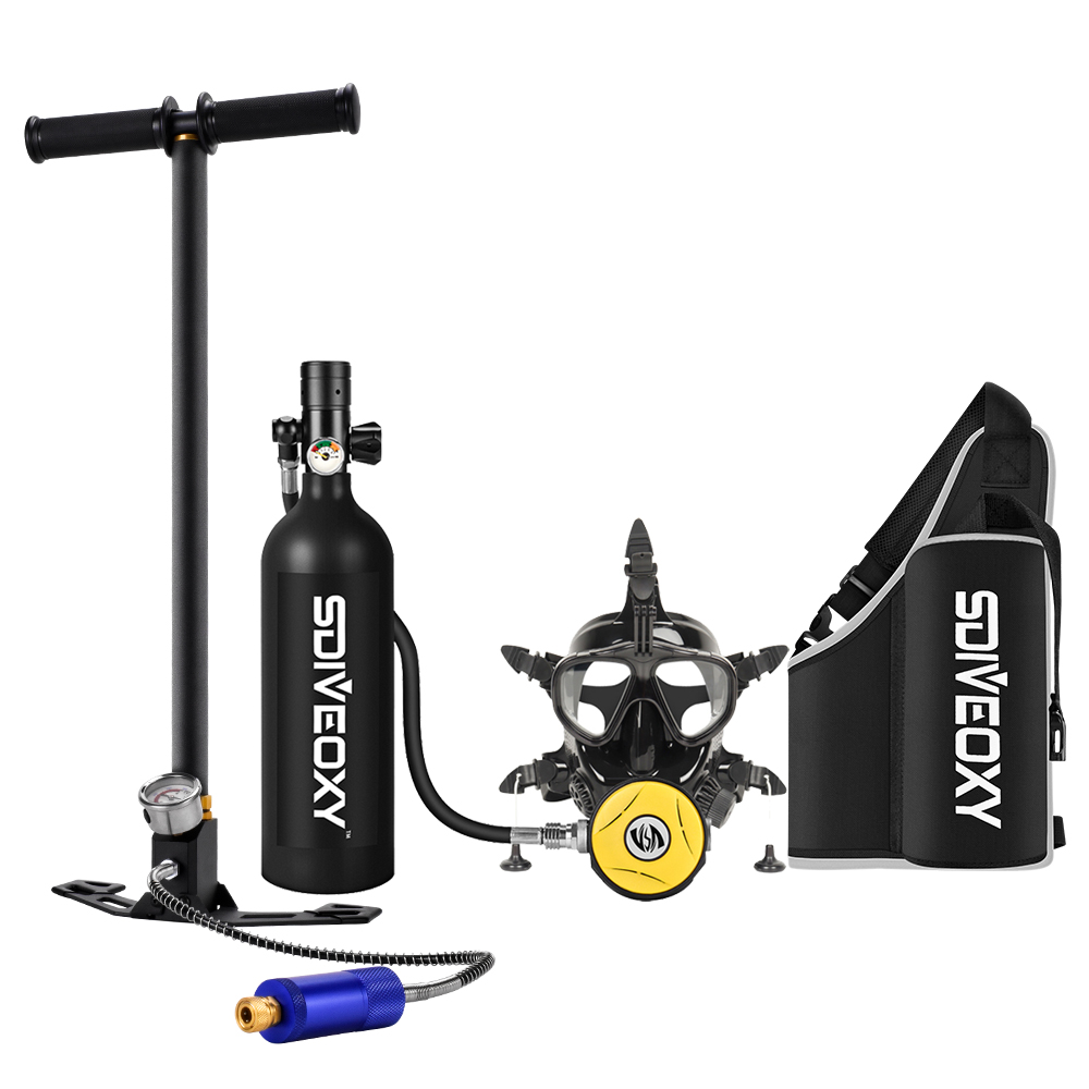 1L Integrated Head Diving Resp - Snorkeling Gear ulasan dan harga