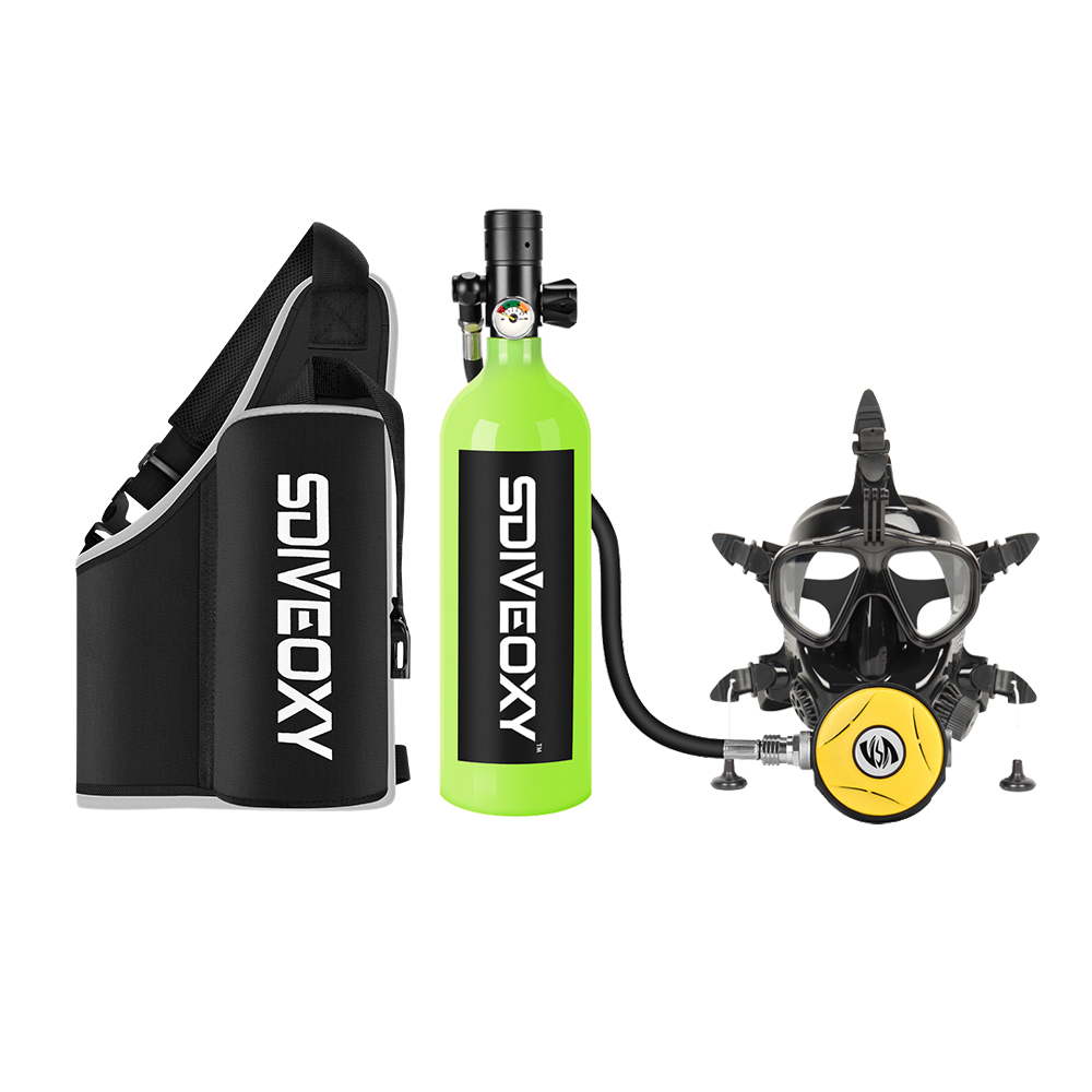 1L Integrated Head Diving Resp - Snorkeling Gear ulasan dan harga