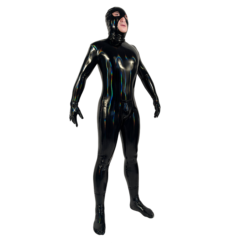 Mens Sexy PVC Leather Catsuit  - Wetsuit Men ulasan dan harga
